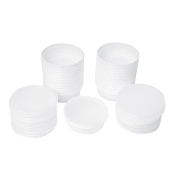 Fabrication Enterprises 10-0942 Containers And Lids Only For 6 Oz. Putty